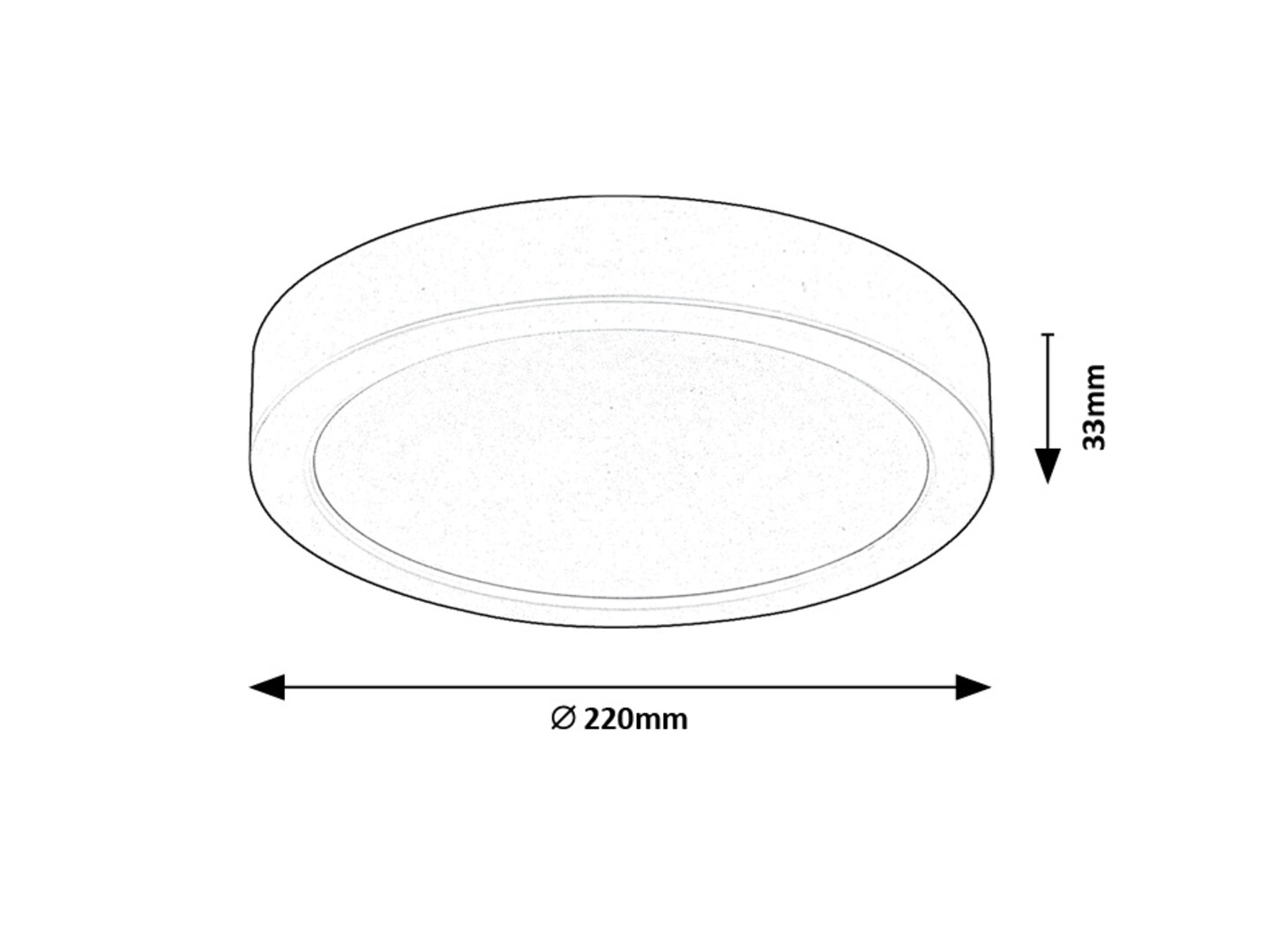 Plafoniera Rabalux Shaun2 LED 24W 2600lm 4000 plastic white stil minimal 230V, 50Hz IP20 71194 [4]