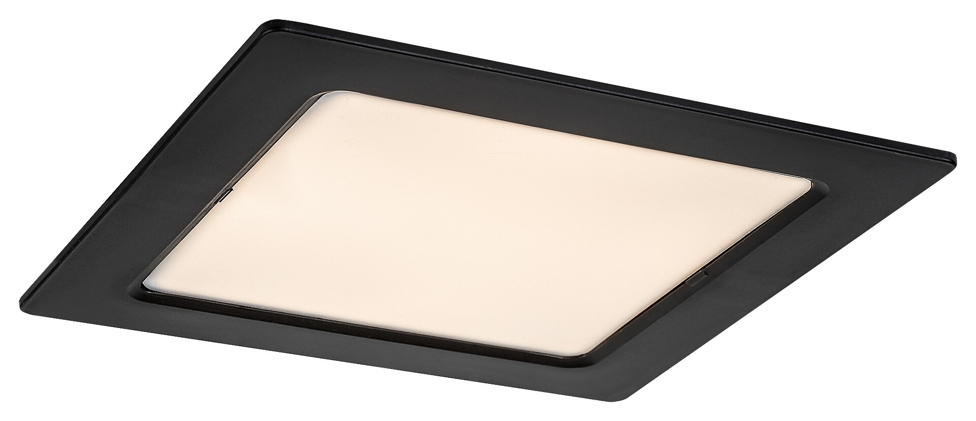 ILUMINAT - Spot incastrat slim fix Rabalux Shaun2 LED 12W 800lm 3000 plastic black stil minimal 230V, 50Hz IP20 71230