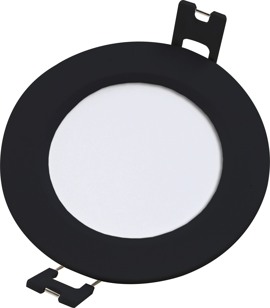 ILUMINAT - Spot incastrat slim fix Rabalux Shaun2 LED 3W 220lm 4000 plastic black stil minimal 230V, 50Hz IP20 71240