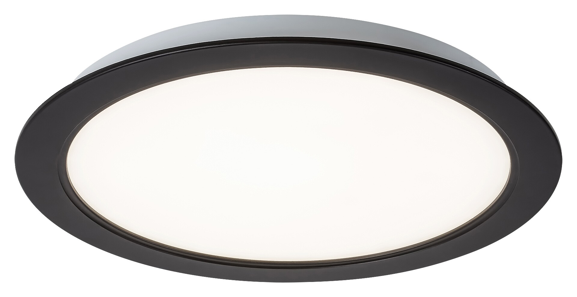 Spot incastrat slim fix Rabalux Shaun2 LED 3W 220lm 4000 plastic black stil minimal 230V, 50Hz IP20 71240 [1]