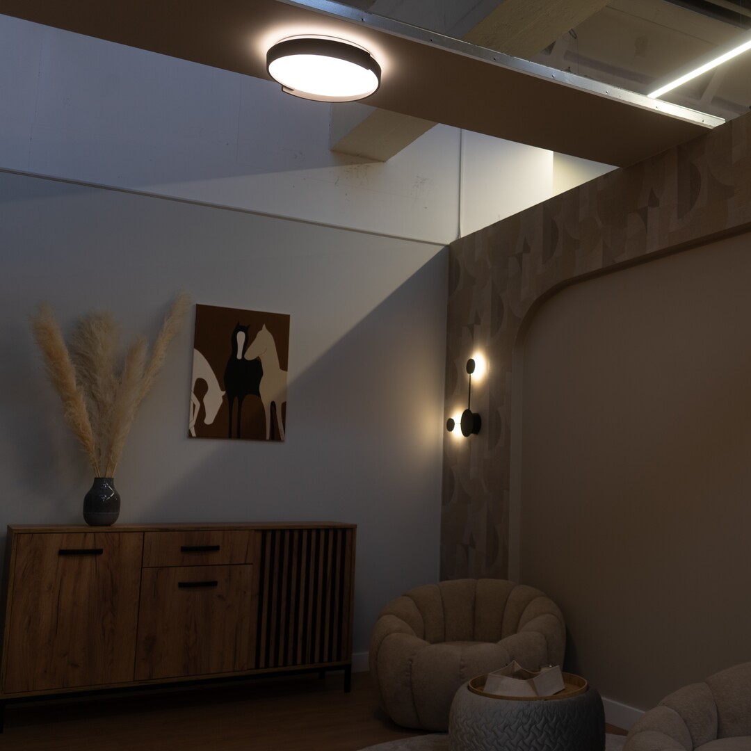 Plafoniera Rabalux Laleh LED 24W 1500lm 3000-6500 metal black stil modern 230V, 50Hz IP20 71305 [7]