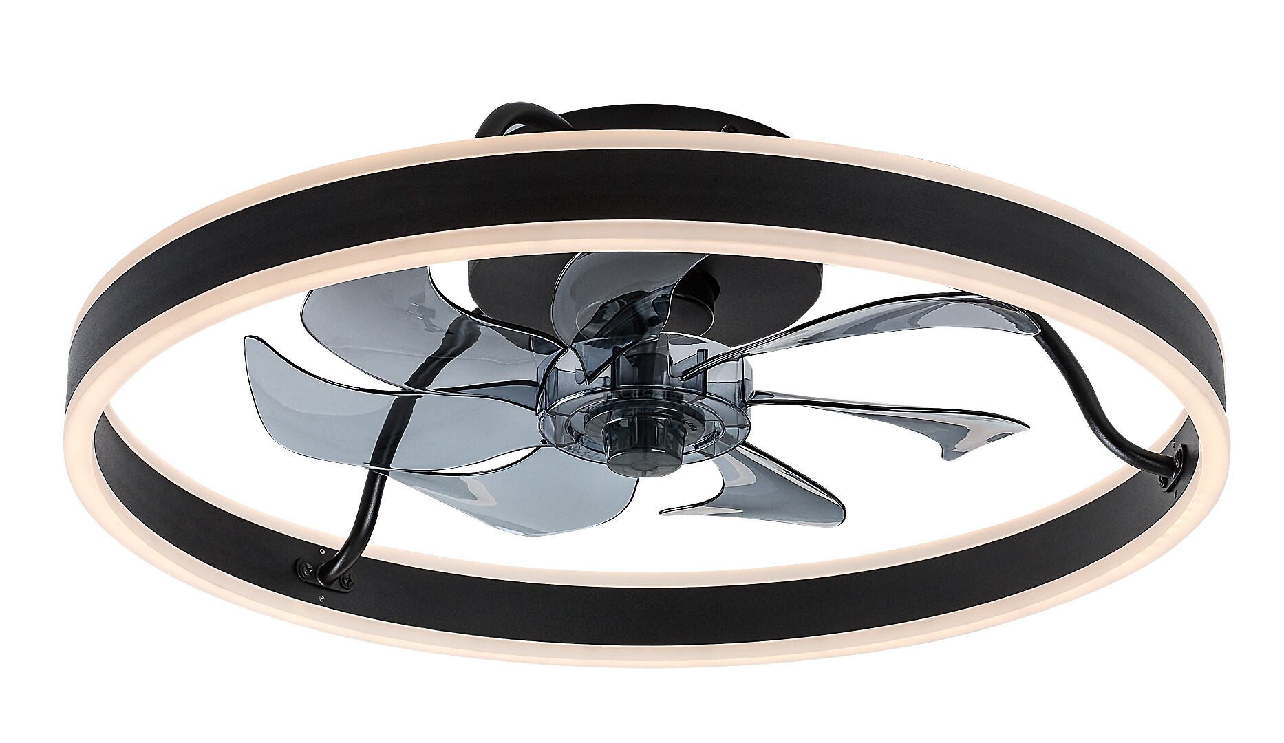 Ventilatore - Ventilator Rabalux Fanfy LED 40W 2200lm 3000, 4000, 6000 aluminiu black stil funcțional 230V, 50Hz IP20 71337
