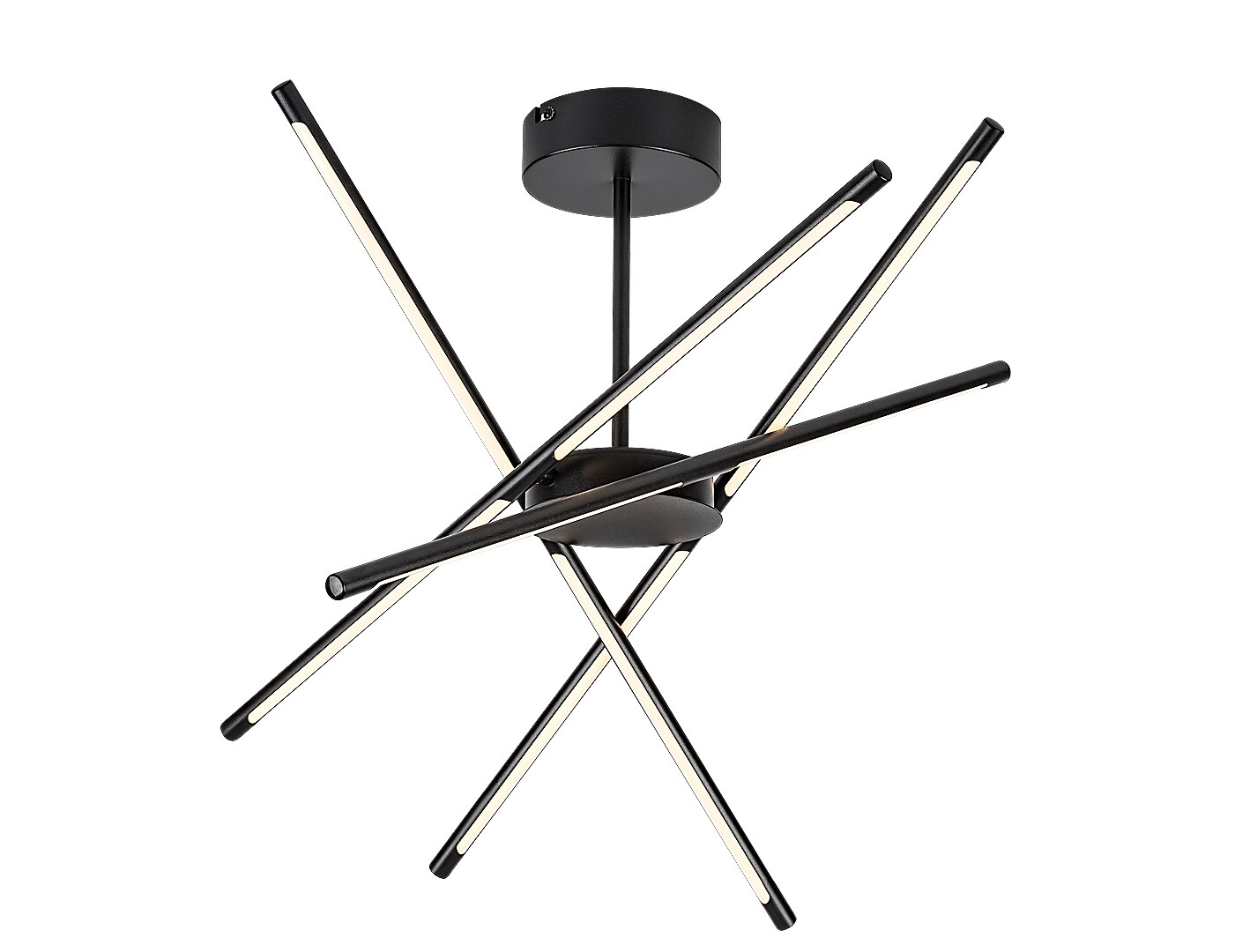 Plafoniera Rabalux Henli2 LED 40W 2800lm 3000K metal plastic negru alb IP20 [4]