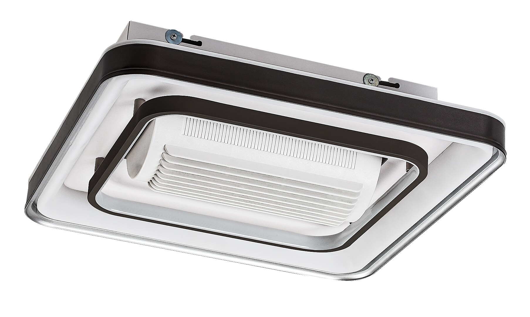 Ventilatore - Ventilator Rabalux Aireon LED 50W 2200lm 3000, 4000, 6000 metal black stil funcțional 230V, 50Hz IP20 71341