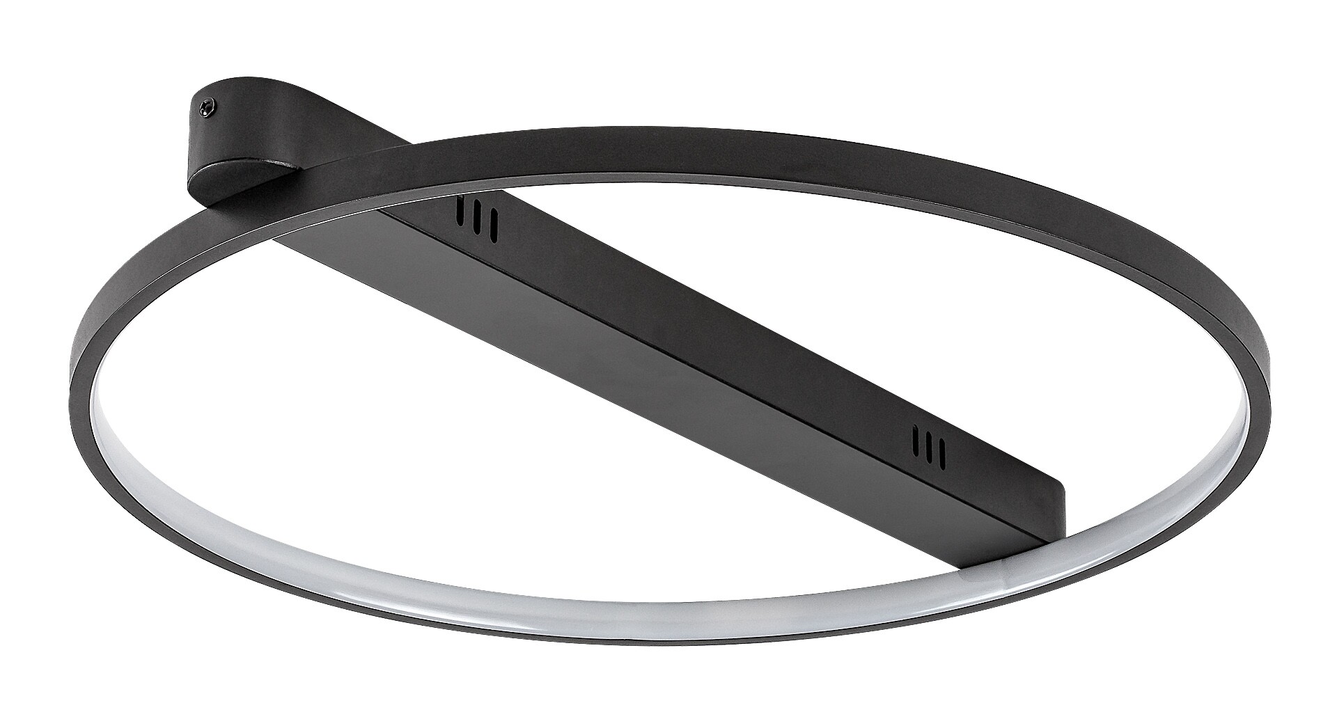 Plafoniera Rabalux Beliza LED 45W 3200lm 3000K metal silicon negru alb IP20 [2]