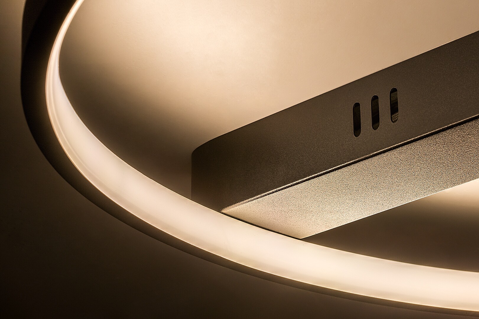 Plafoniera Rabalux Beliza LED 45W 3200lm 3000K metal silicon negru alb IP20 [4]