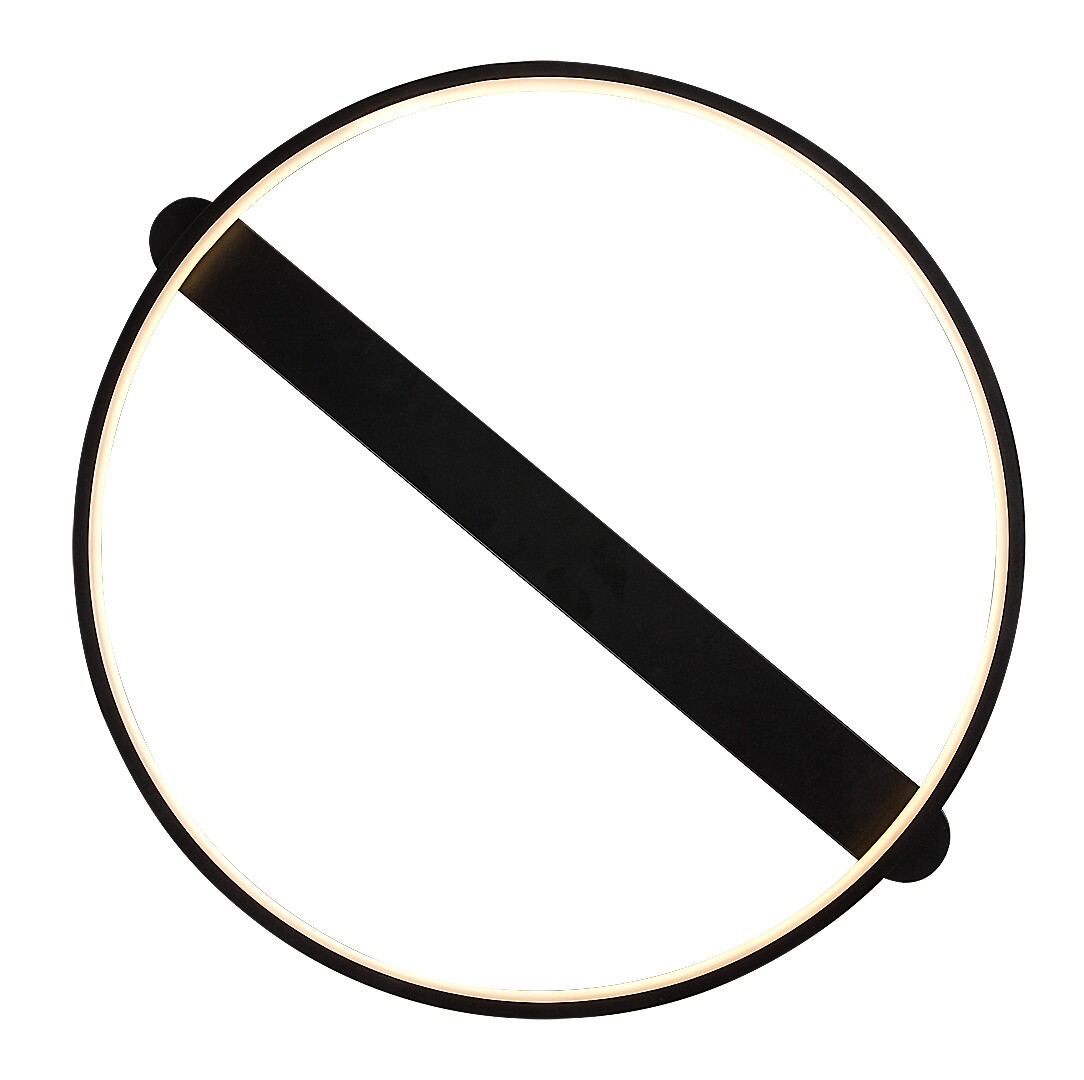 Plafoniera Rabalux Beliza LED 45W 3200lm 3000K metal silicon negru alb IP20 [5]