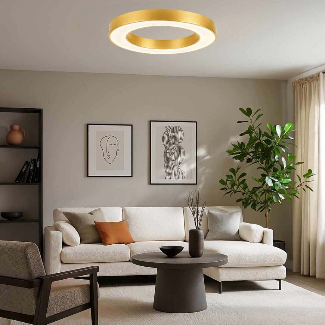 Plafoniera Rabalux Cirano LED 45W 2700lm 3000-6500 metal gold stil modern 230V, 50Hz IP20 71363 [4]
