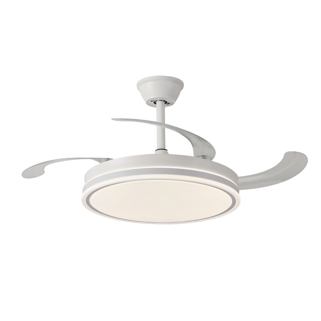 Ventilatore - Ventilator Rabalux Fluara LED 60W 4800lm 3000-6500 metal white stil funcțional 230V, 50Hz IP20 71364