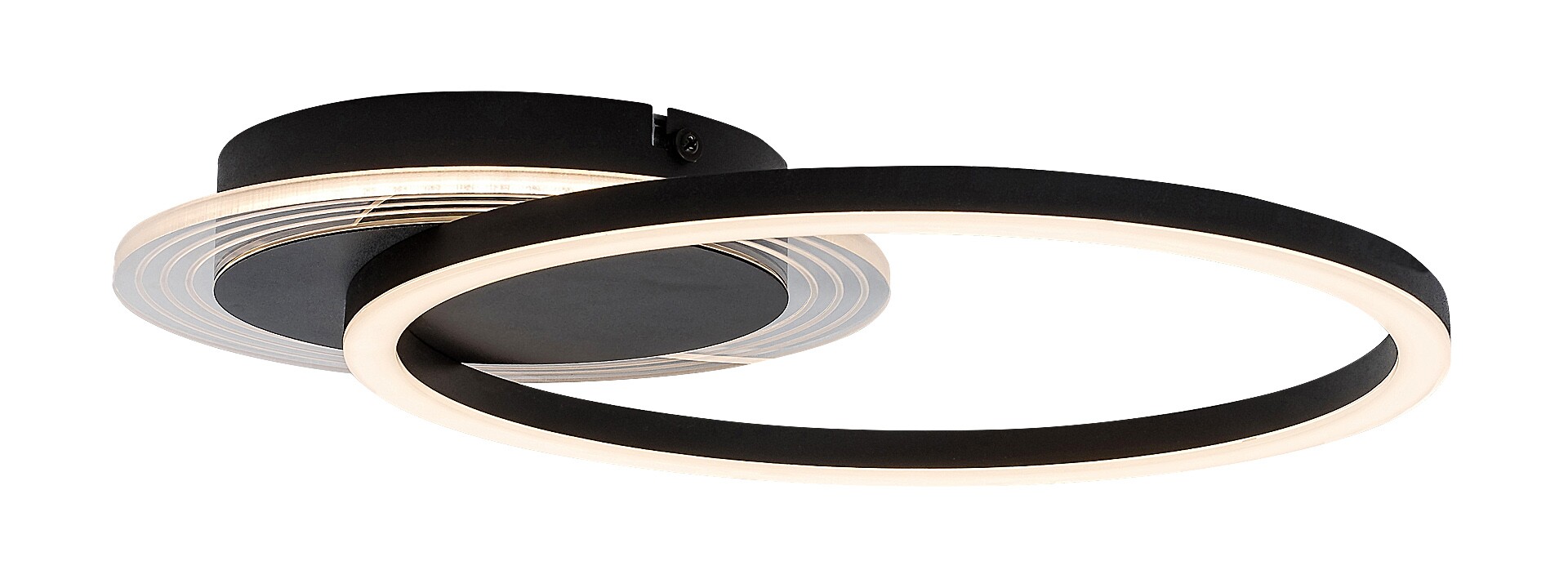Plafoniera Rabalux Kerstin LED 24W 1800lm 3000 metal black stil modern 230V, 50Hz IP20 71368 [2]