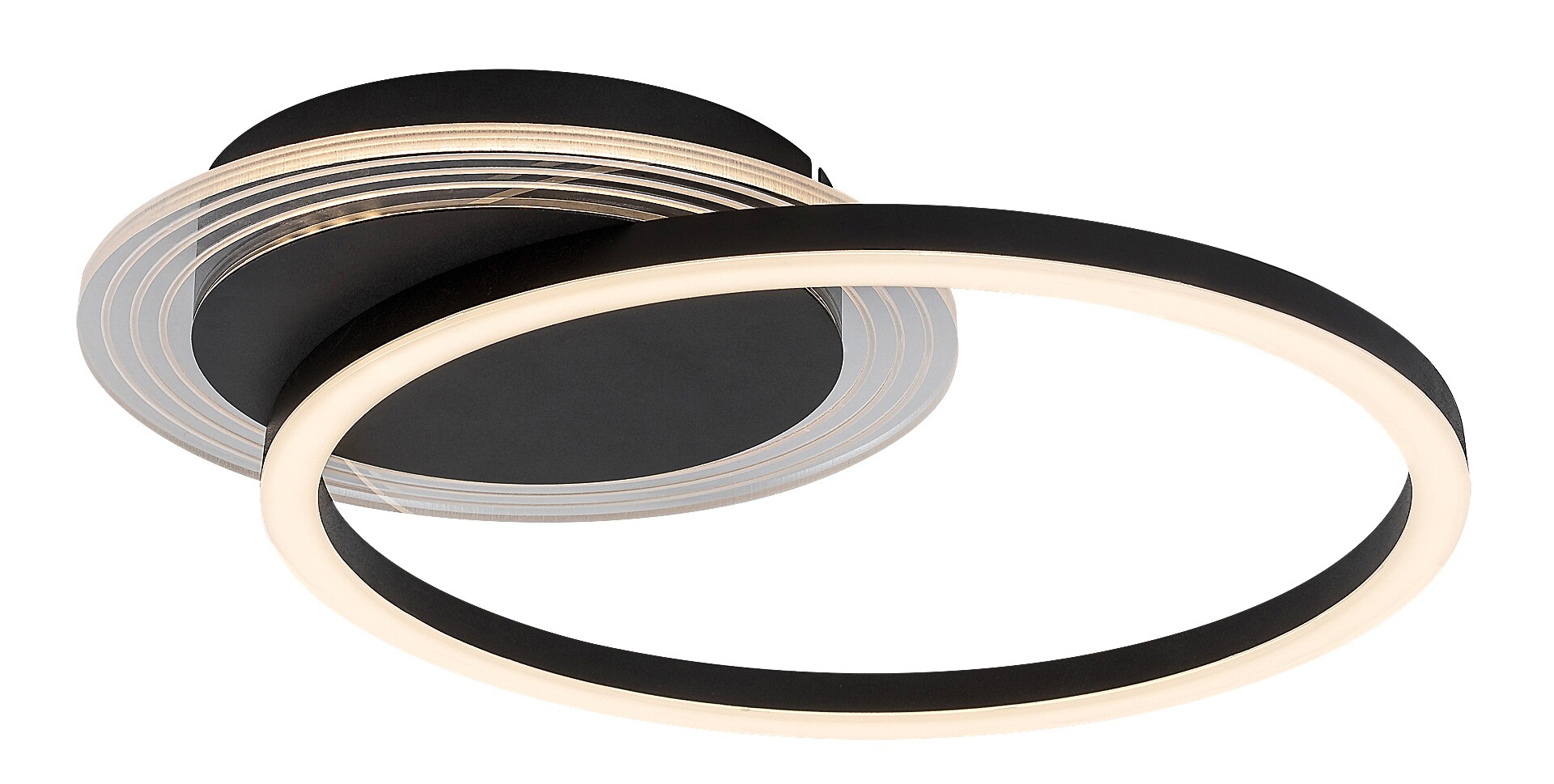 ILUMINAT - Plafoniera Rabalux Kerstin LED 24W 1800lm 3000 metal black stil modern 230V, 50Hz IP20 71368