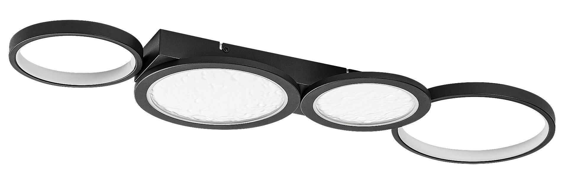 Plafoniera Rabalux Aranis LED 40W 2300lm 3000-6500 metal black stil modern 230V, 50Hz IP20 71379 [1]