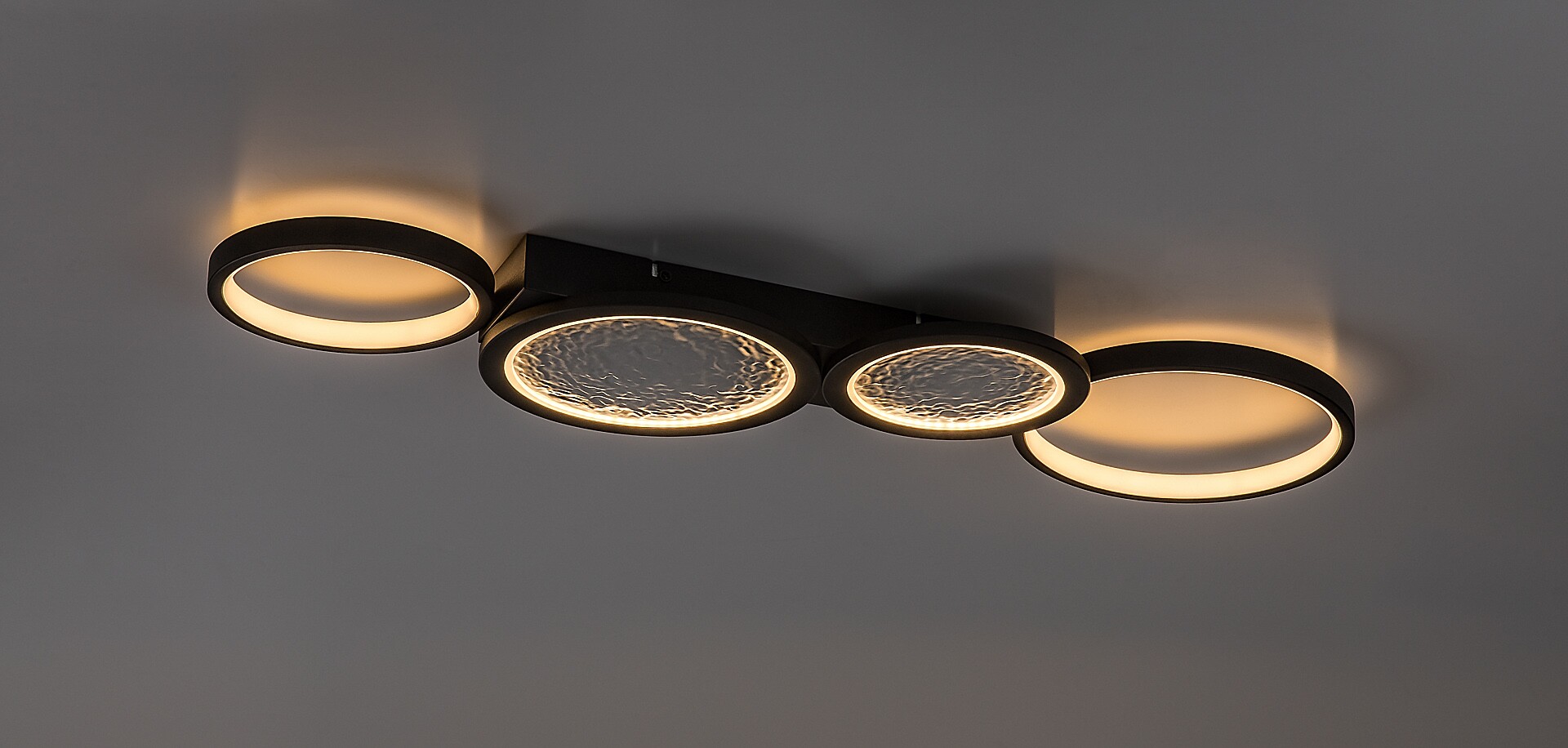 Plafoniera Rabalux Aranis LED 40W 2300lm 3000-6500 metal black stil modern 230V, 50Hz IP20 71379 [2]