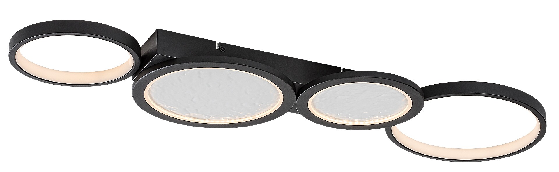 ILUMINAT - Plafoniera Rabalux Aranis LED 40W 2300lm 3000-6500 metal black stil modern 230V, 50Hz IP20 71379