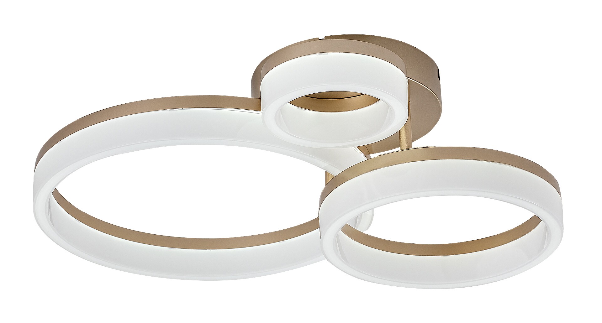 ILUMINAT - Plafoniera Rabalux Amilia LED 24W 2400lm 3000, 4000, 6500 metal gold stil modern 230V, 50Hz IP20 71383