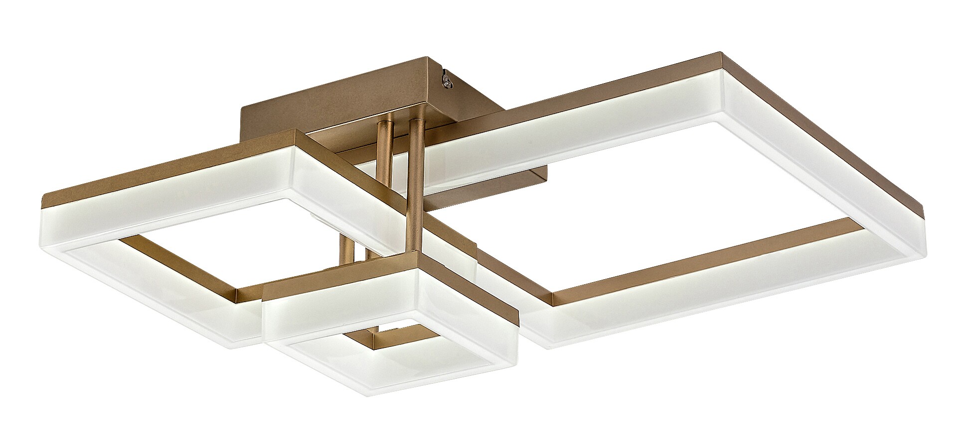 ILUMINAT - Plafoniera Rabalux Amilia LED 22W 2380lm 3000, 4000, 6500 metal gold stil modern 230V, 50Hz IP20 71384