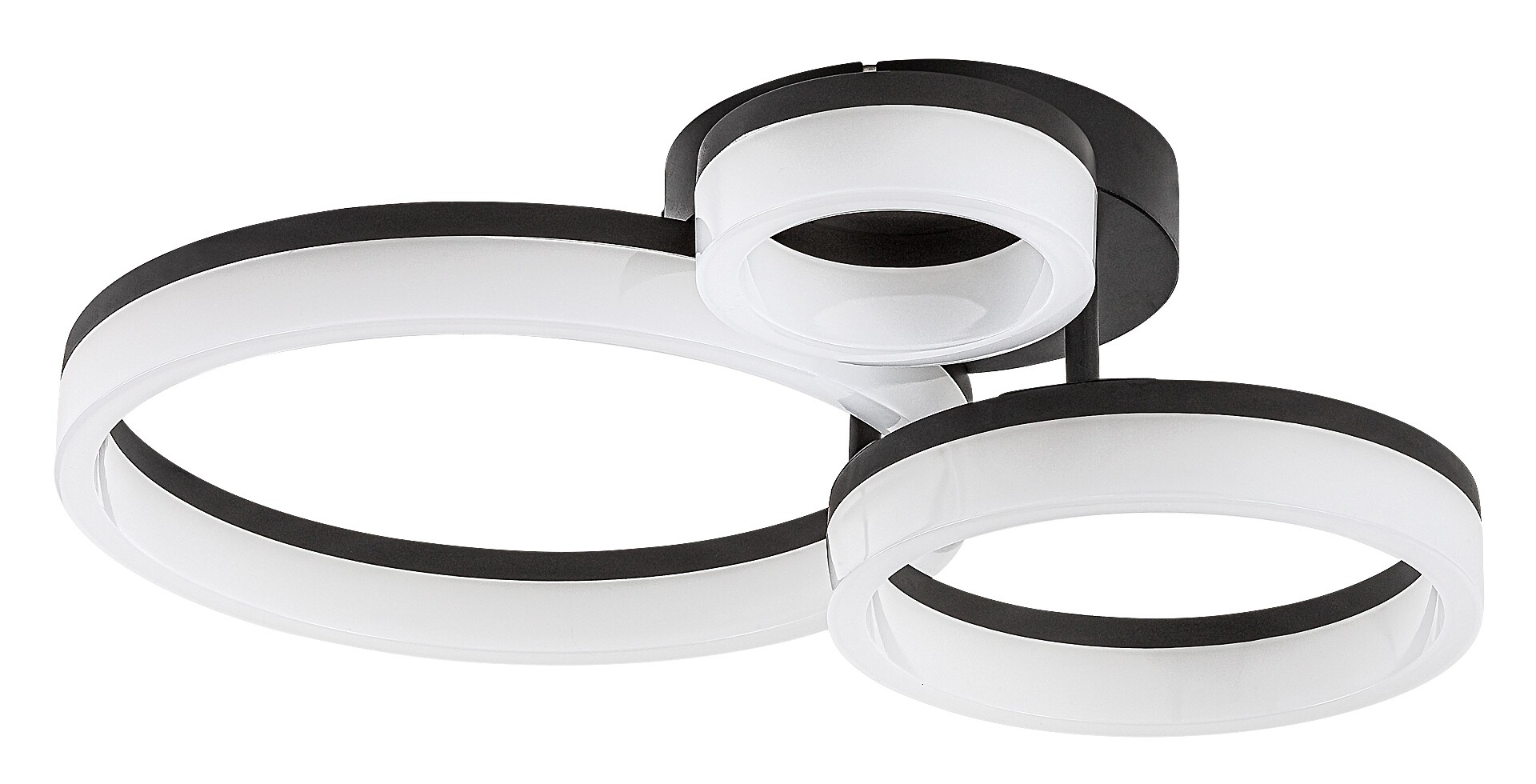 Plafoniera Rabalux Amilia LED 24W 2070lm 3000, 4000, 6500 metal black stil modern 230V, 50Hz IP20 71385 [1]