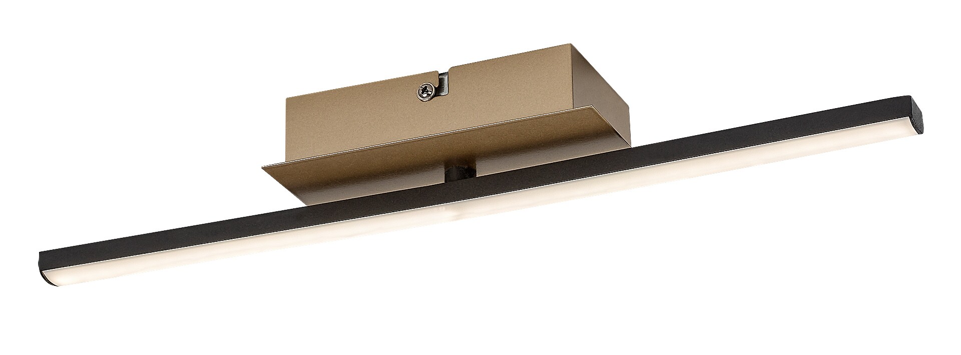 ILUMINAT - Plafoniera Rabalux Demir LED 8W 840lm 4000 metal black gold stil modern 230V, 50Hz IP20 71397