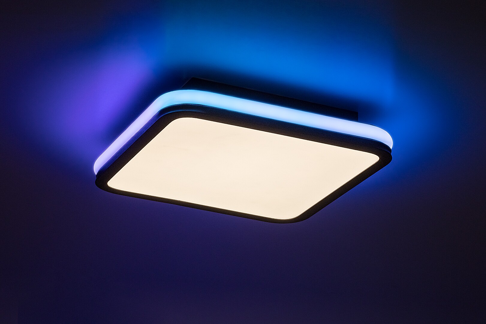 Plafoniera Rabalux Serkan LED 43W 2600lm 3000-6500 metal black stil modern 230V, 50Hz IP20 71399 [4]