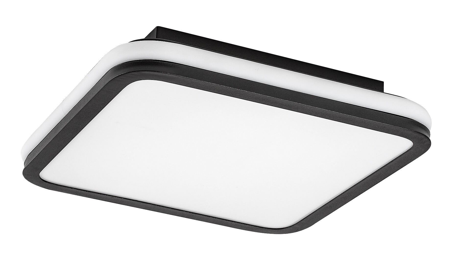 Plafoniera Rabalux Serkan LED 43W 2600lm 3000-6500 metal black stil modern 230V, 50Hz IP20 71399 [0]