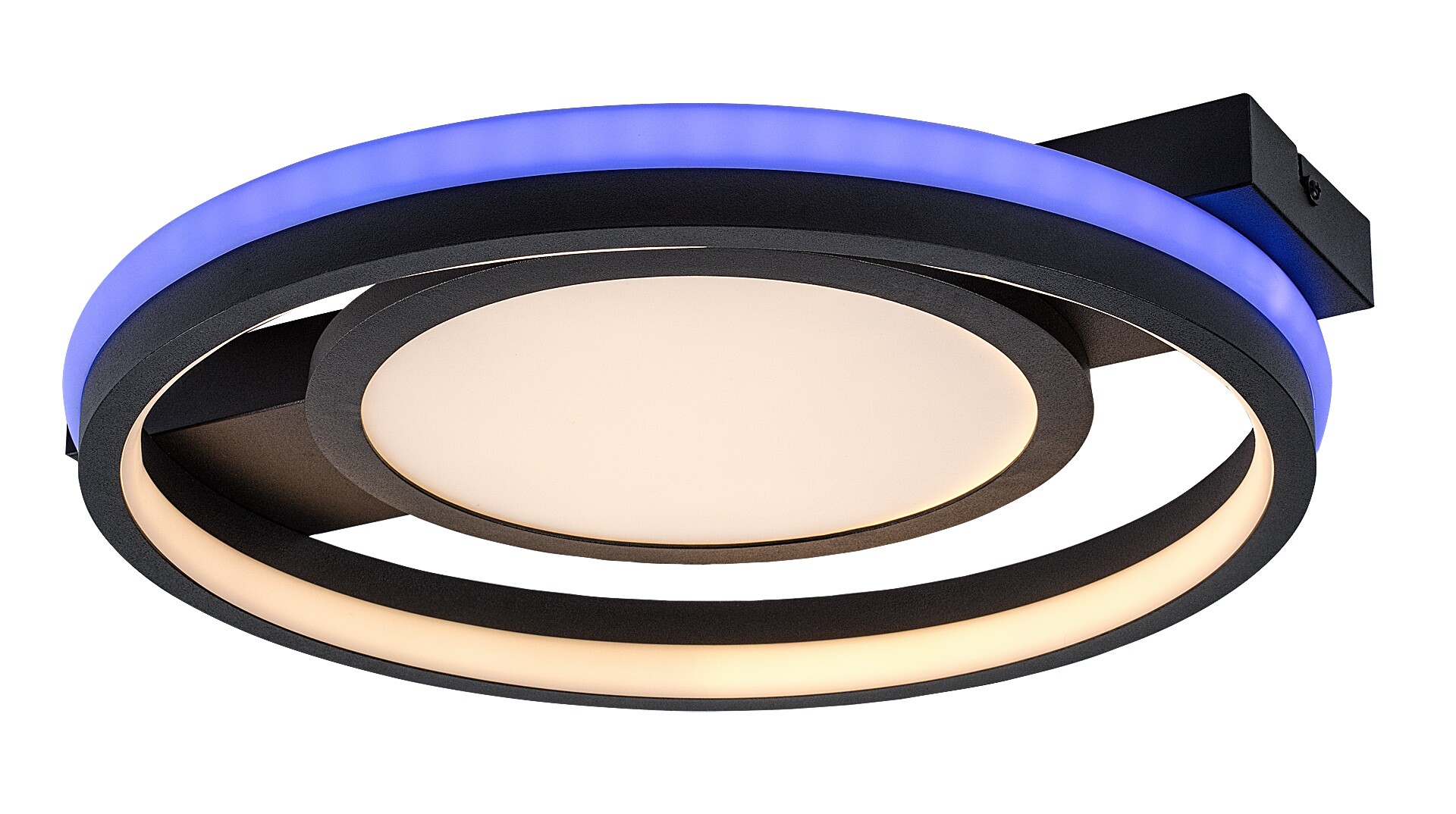 Plafoniera Rabalux Shirin LED 40W 2100lm 3000-6500 metal black stil modern 230V, 50Hz IP20 71401 [1]