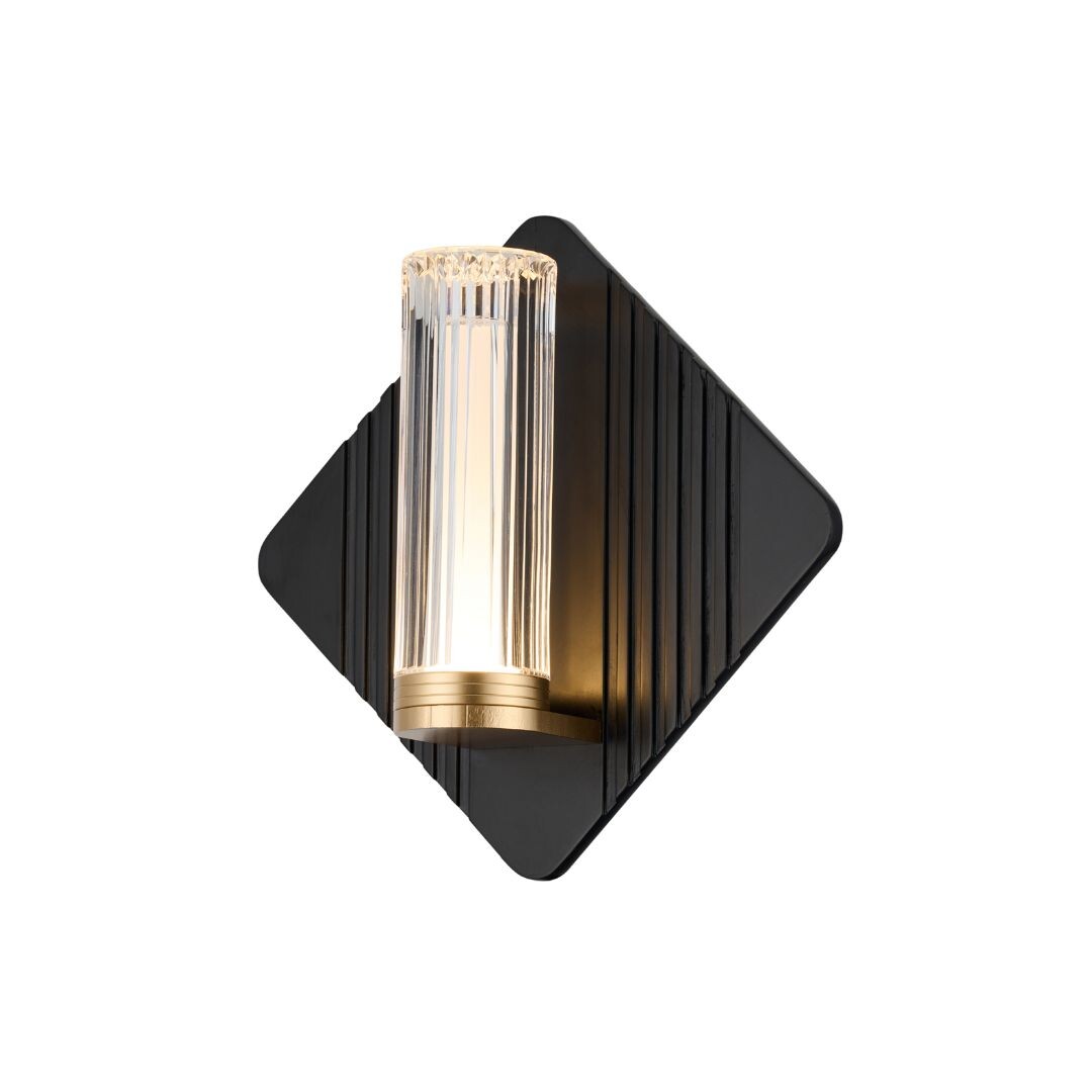 ILUMINAT - Aplica baie Rabalux Rosaline LED 7W 500lm 3000 metal black gold stil contemporan 230V, 50Hz IP44 71407