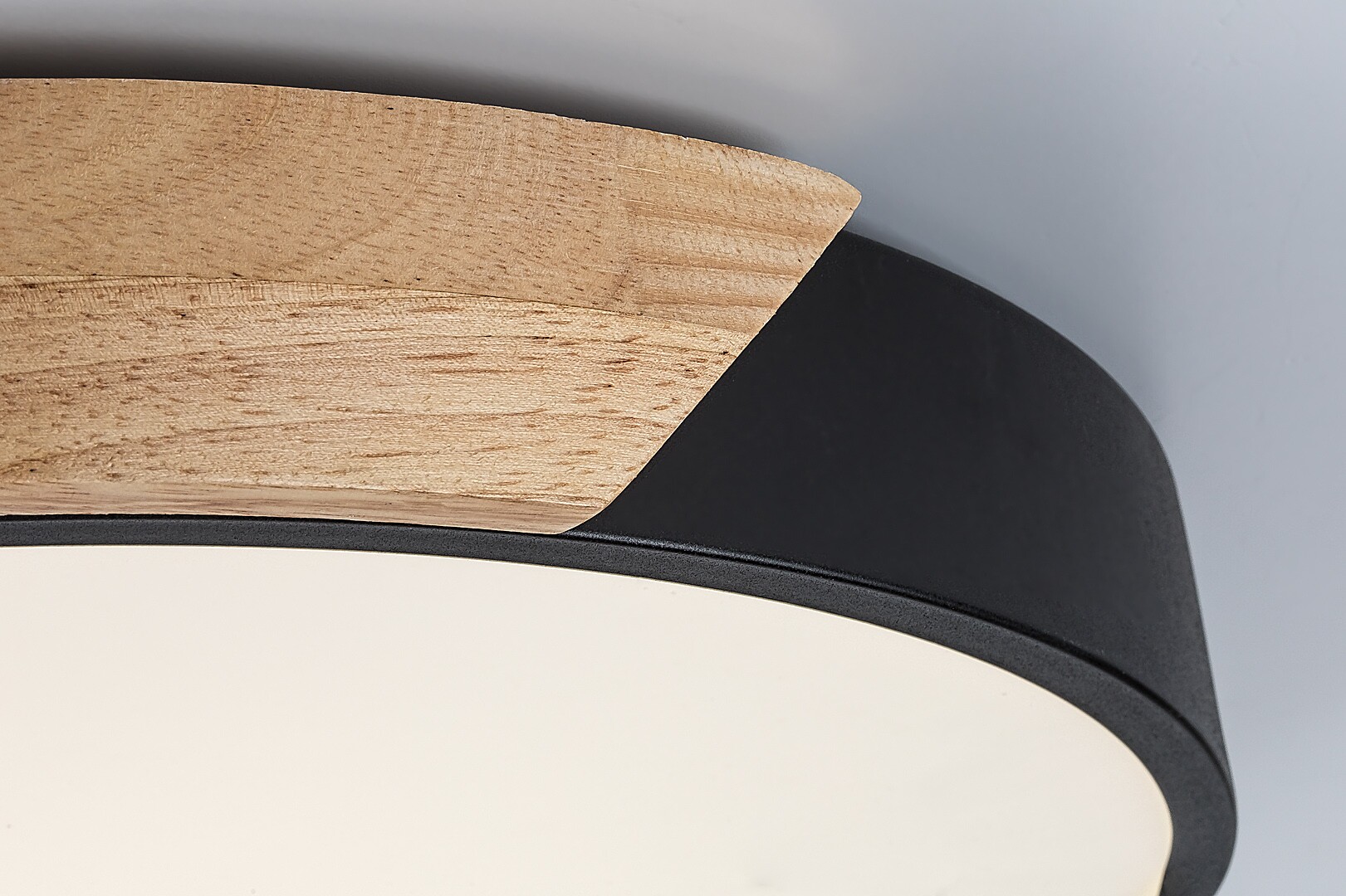 Plafoniera Rabalux Maple2 LED 24W 1900lm 4000 metal/ lemn mat black stil scandinav 230V, 50Hz IP20 71416 [4]