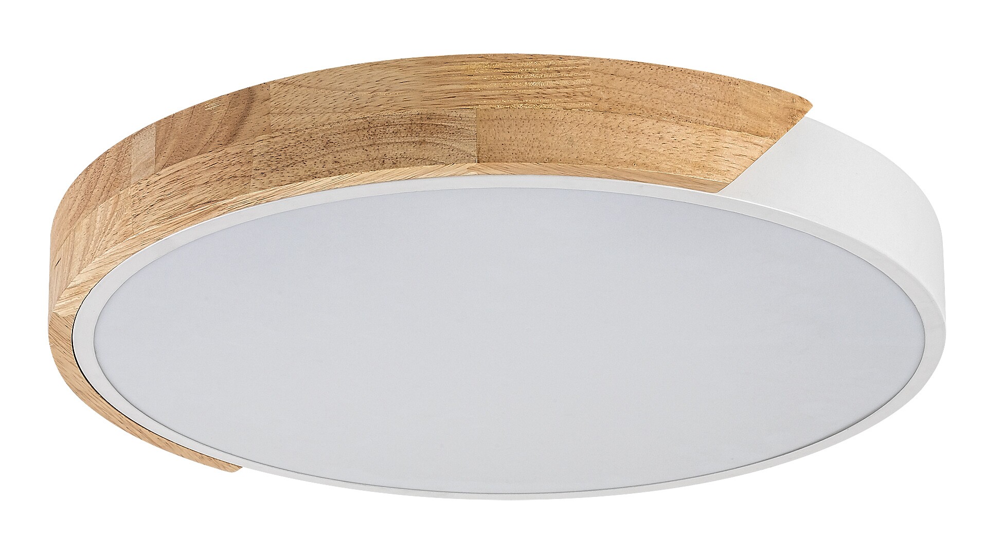 Plafoniera Rabalux Maple2 LED 24W 2000lm 3000 metal/ lemn white stil scandinav 230V, 50Hz IP20 71417 [1]