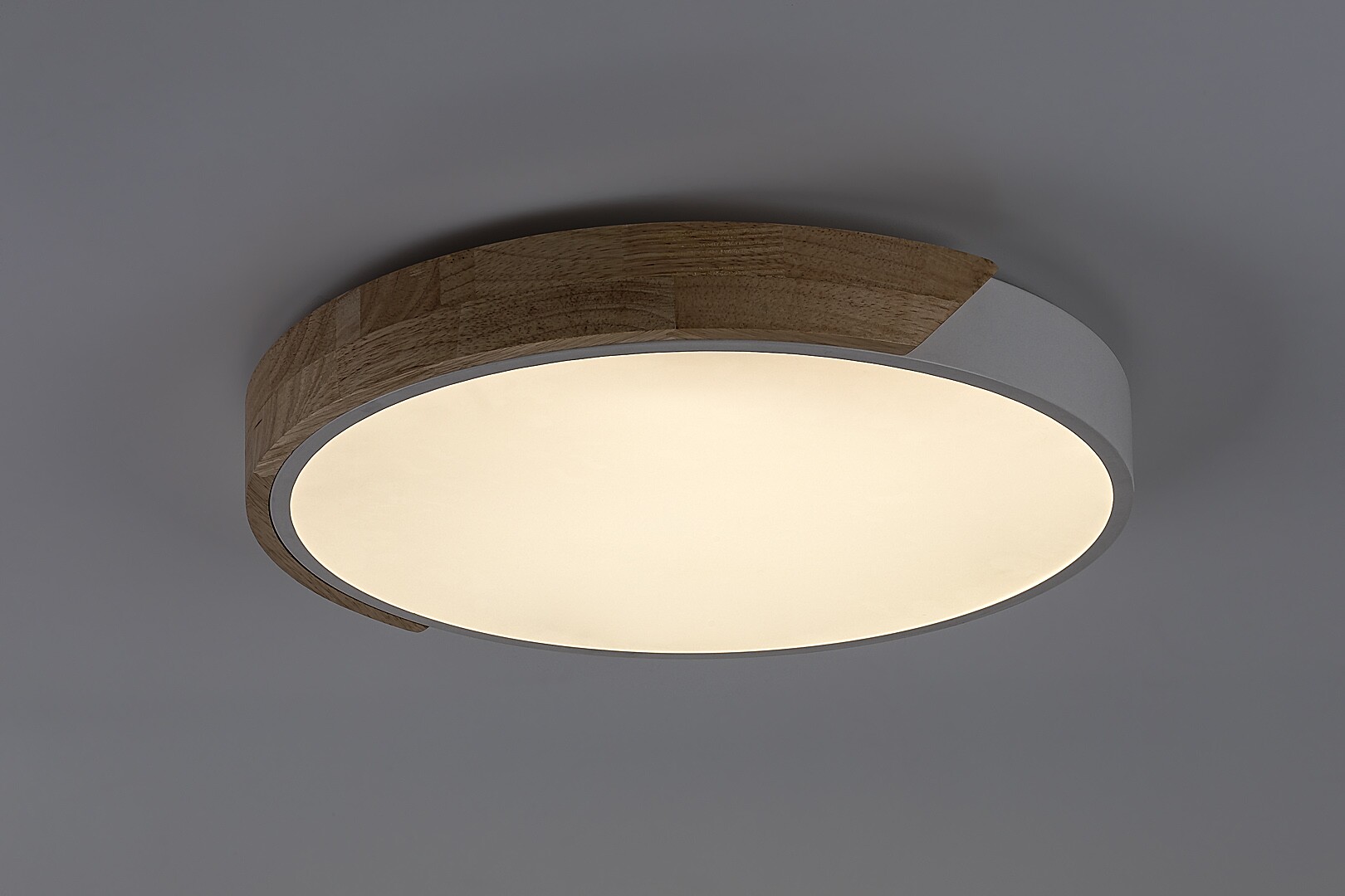 Plafoniera Rabalux Maple2 LED 24W 2000lm 3000 metal/ lemn white stil scandinav 230V, 50Hz IP20 71417 [2]