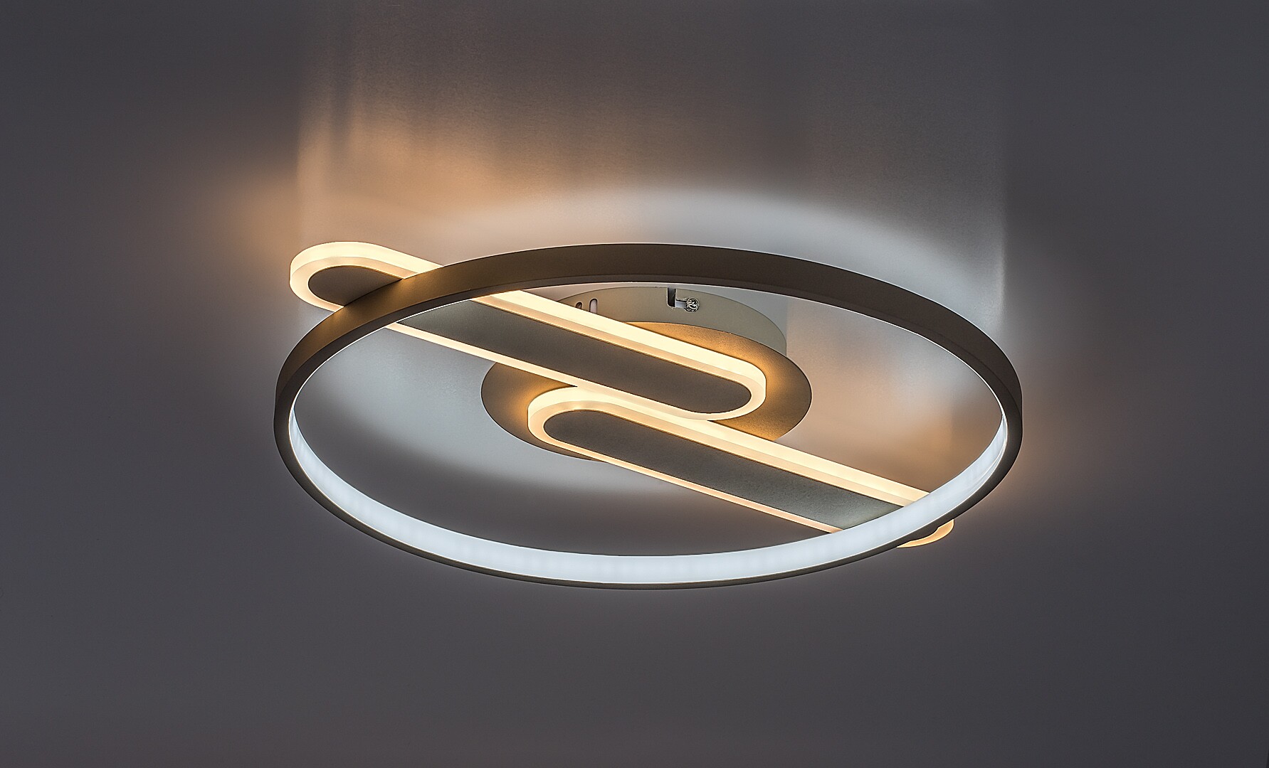 Plafoniera Rabalux Brantiel LED 55W 4000lm 3000-6000 metal/ acril gray beige stil modern 230V, 50Hz IP20 71468 [3]