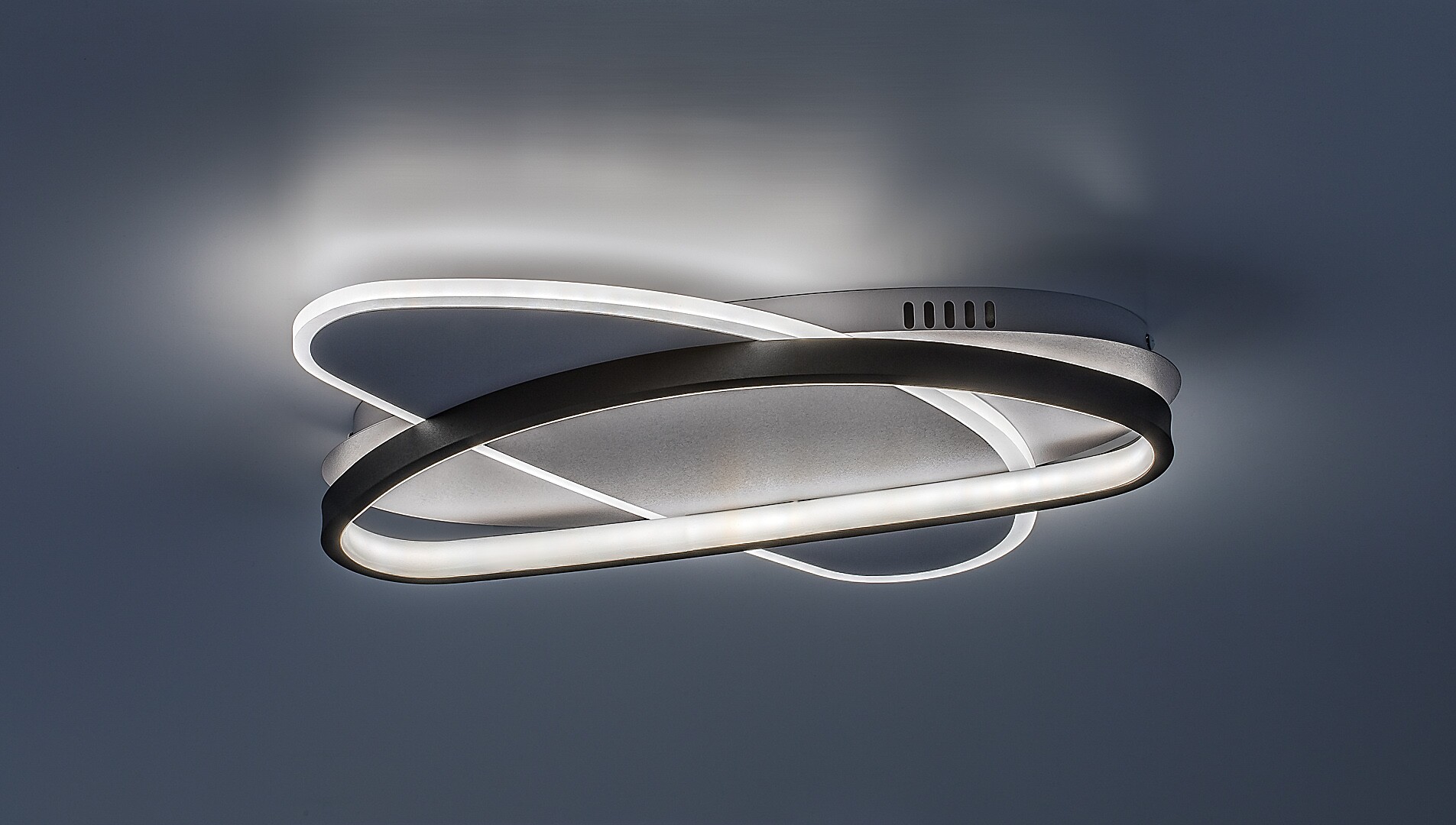 Plafoniera Rabalux Brantiel LED 57W 3250lm 3000-6000 metal/ acril black white stil modern 230V, 50Hz IP20 71469 [4]
