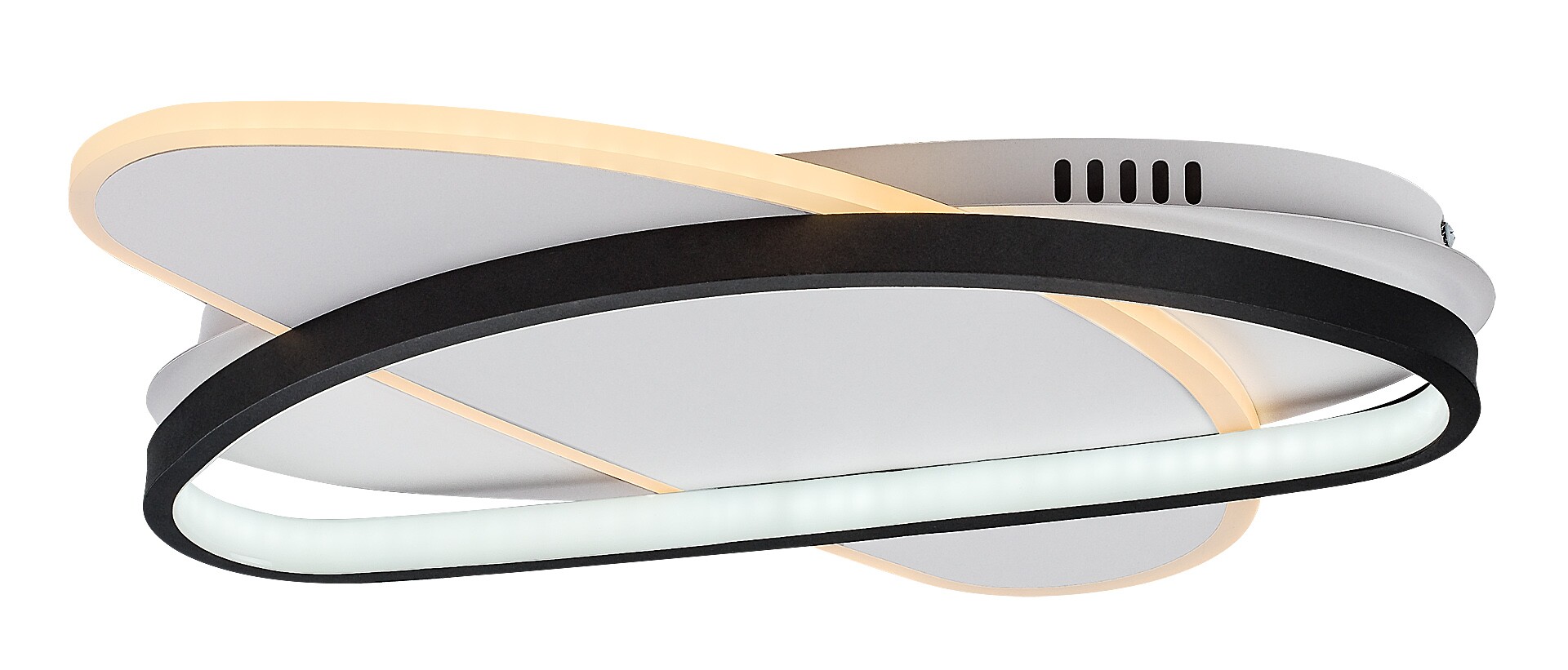 ILUMINAT - Plafoniera Rabalux Brantiel LED 57W 3250lm 3000-6000 metal/ acril black white stil modern 230V, 50Hz IP20 71469