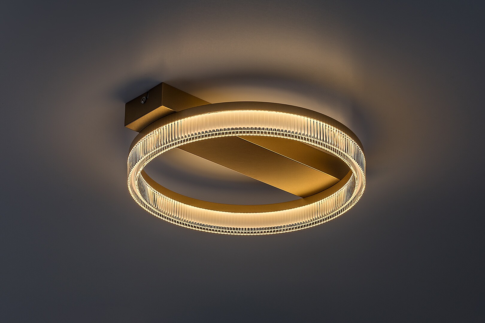 Plafoniera Rabalux Rivona LED 18W 1400lm 3000-6500 metal gold stil modern 230V, 50Hz IP20 71471 [2]
