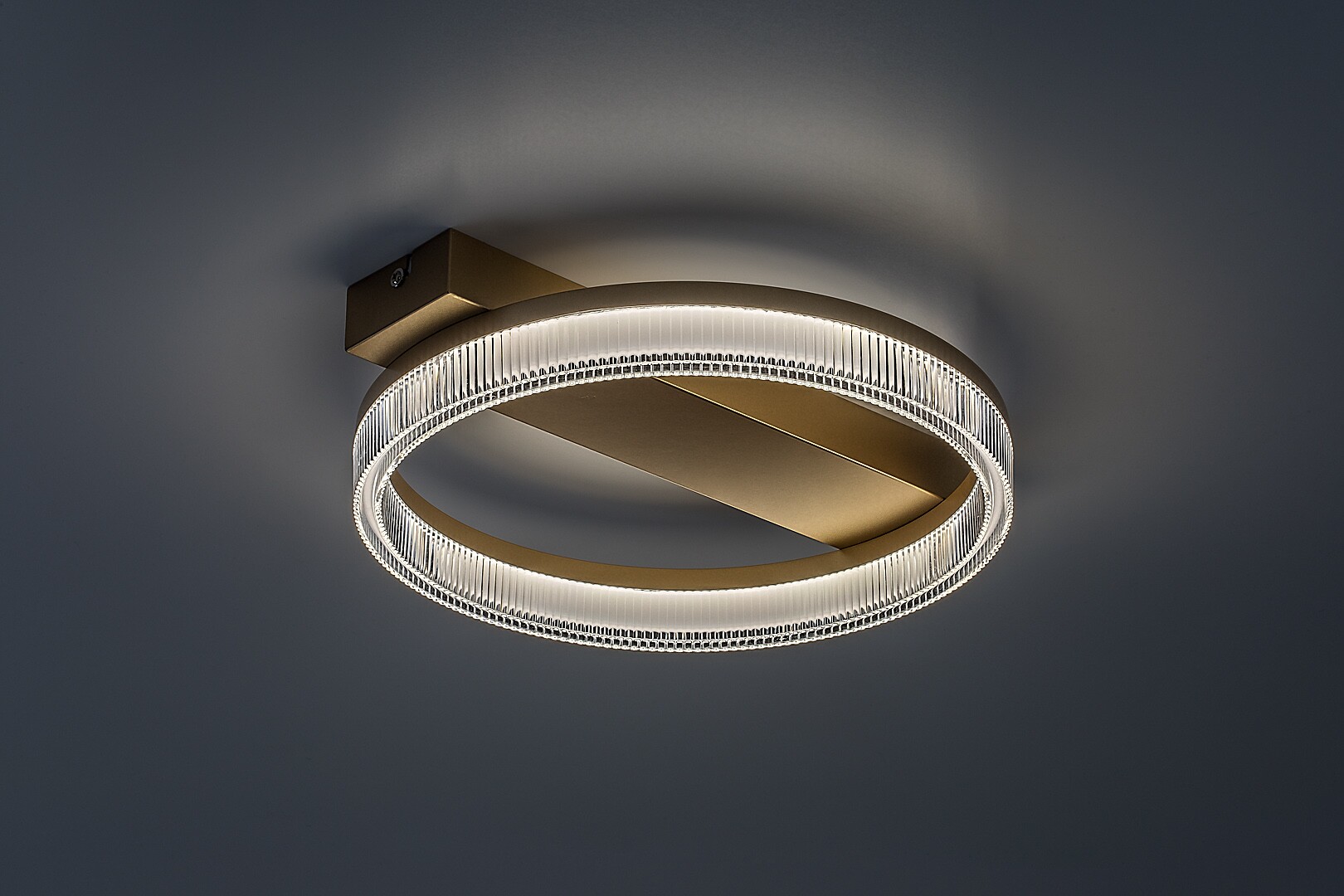 Plafoniera Rabalux Rivona LED 18W 1400lm 3000-6500 metal gold stil modern 230V, 50Hz IP20 71471 [3]