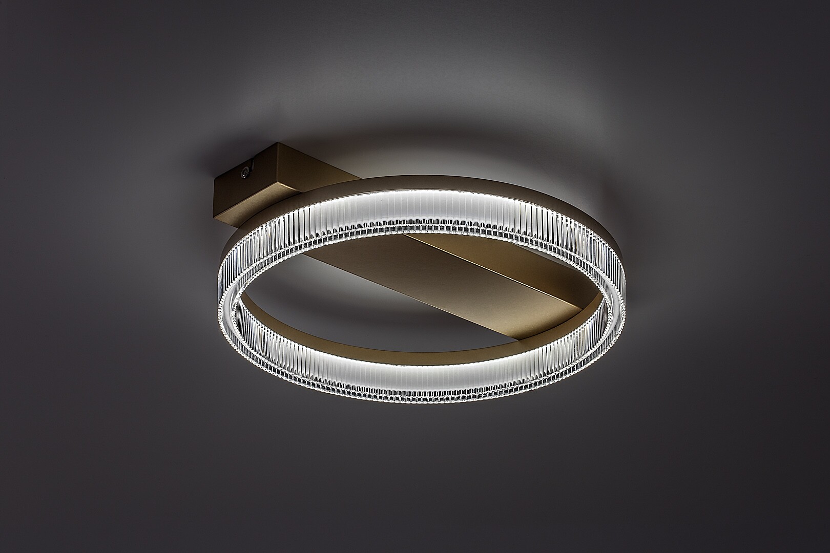 Plafoniera Rabalux Rivona LED 18W 1400lm 3000-6500 metal gold stil modern 230V, 50Hz IP20 71471 [4]