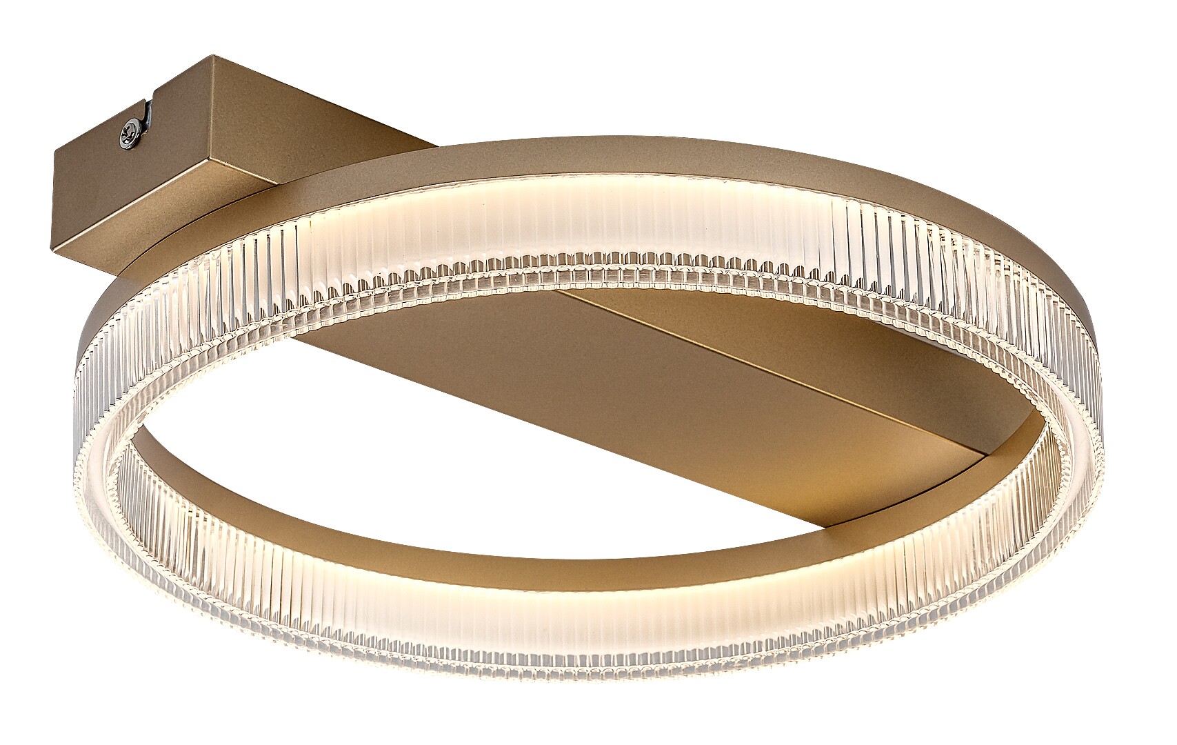 ILUMINAT - Plafoniera Rabalux Rivona LED 18W 1400lm 3000-6500 metal gold stil modern 230V, 50Hz IP20 71471
