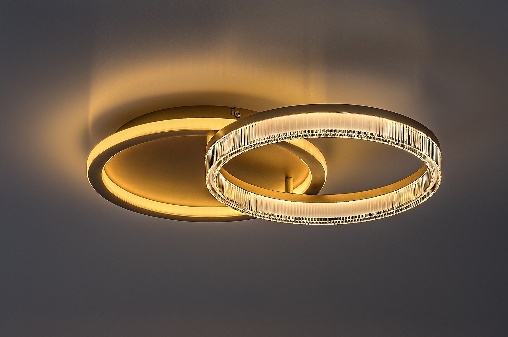 Plafoniera Rabalux Rivona LED 22W 1500lm 3000-6500 metal gold stil modern 230V, 50Hz IP20 71472 [2]