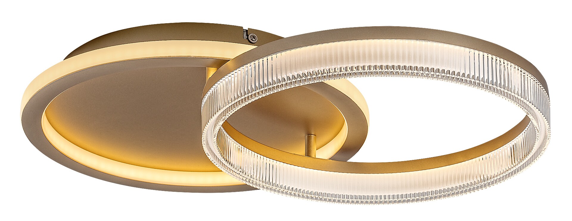 ILUMINAT - Plafoniera Rabalux Rivona LED 22W 1500lm 3000-6500 metal gold stil modern 230V, 50Hz IP20 71472