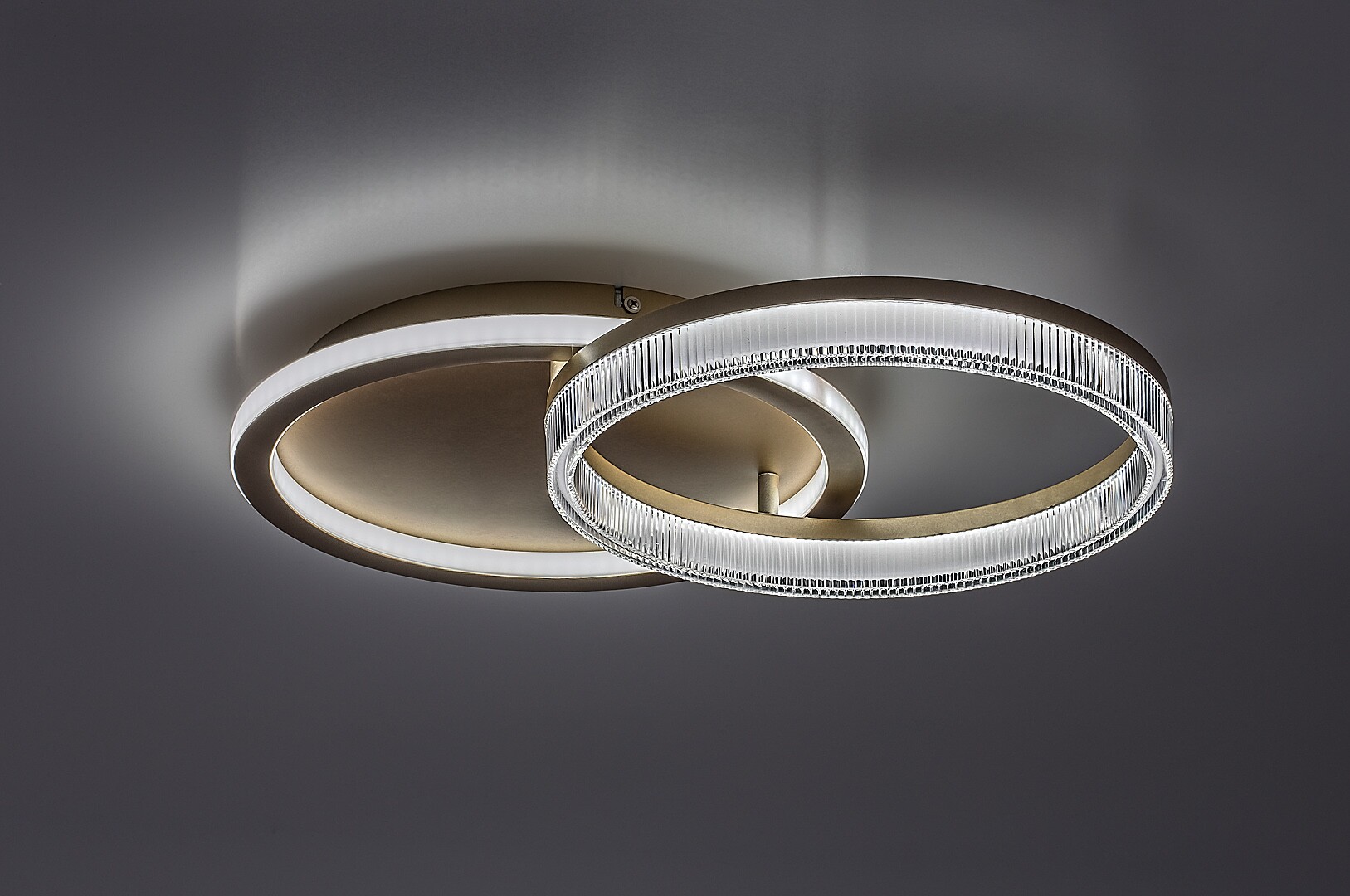 Plafoniera Rabalux Rivona LED 22W 1500lm 3000-6500 metal gold stil modern 230V, 50Hz IP20 71472 [4]