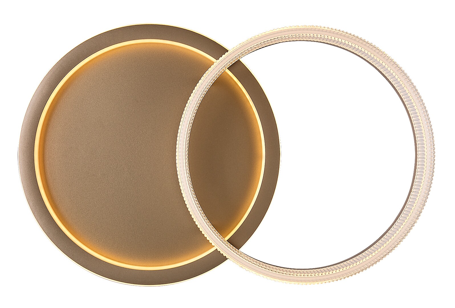 Plafoniera Rabalux Rivona LED 22W 1500lm 3000-6500 metal gold stil modern 230V, 50Hz IP20 71472 [5]