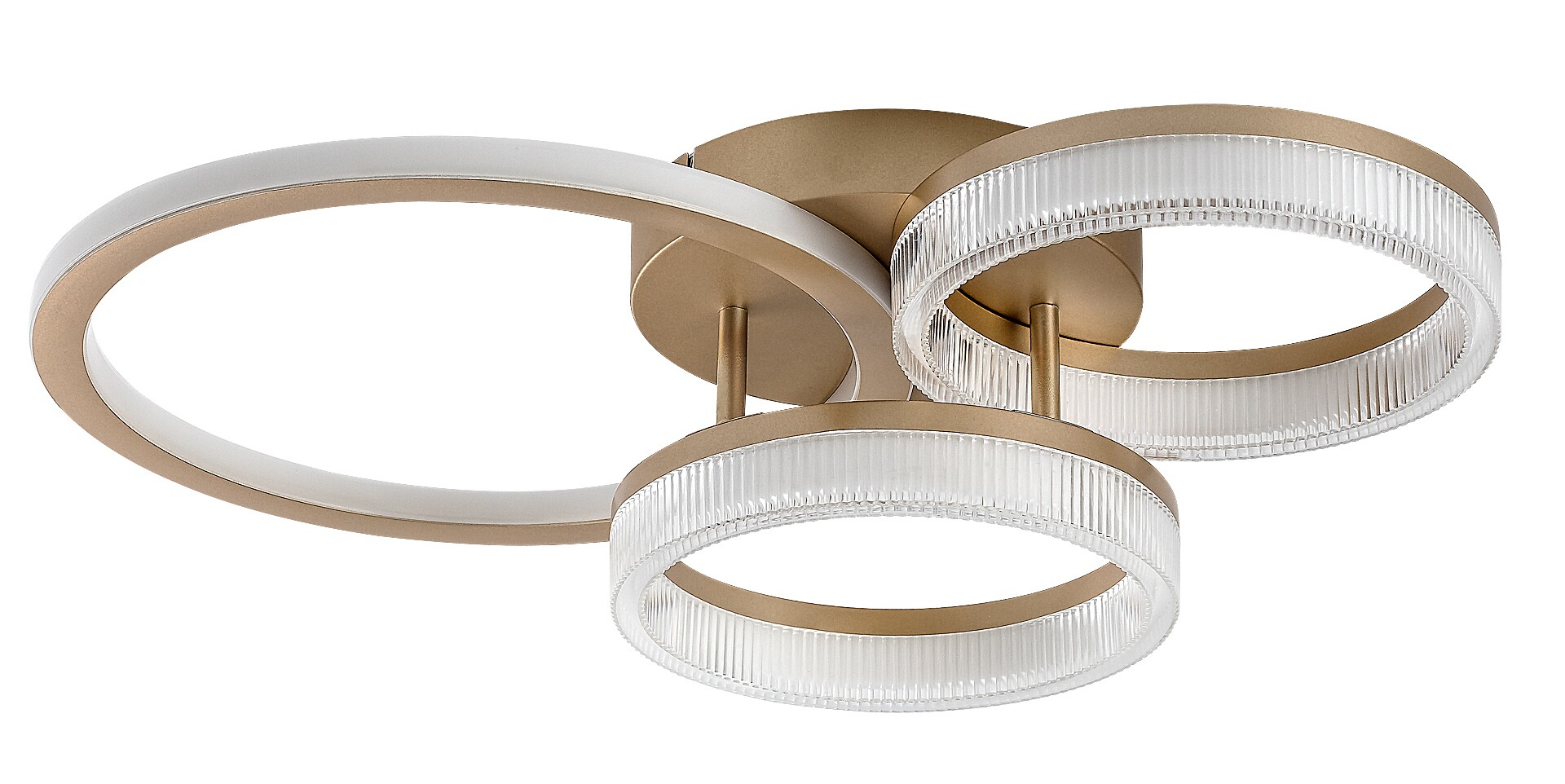 Plafoniera Rabalux Rivona LED 38W 3500lm 3000-6500 metal gold stil modern 230V, 50Hz IP20 71473 [1]