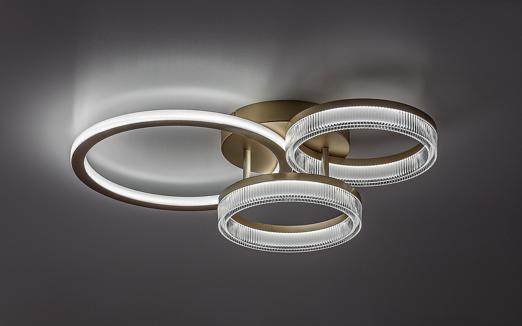 Plafoniera Rabalux Rivona LED 38W 3500lm 3000-6500 metal gold stil modern 230V, 50Hz IP20 71473 [4]