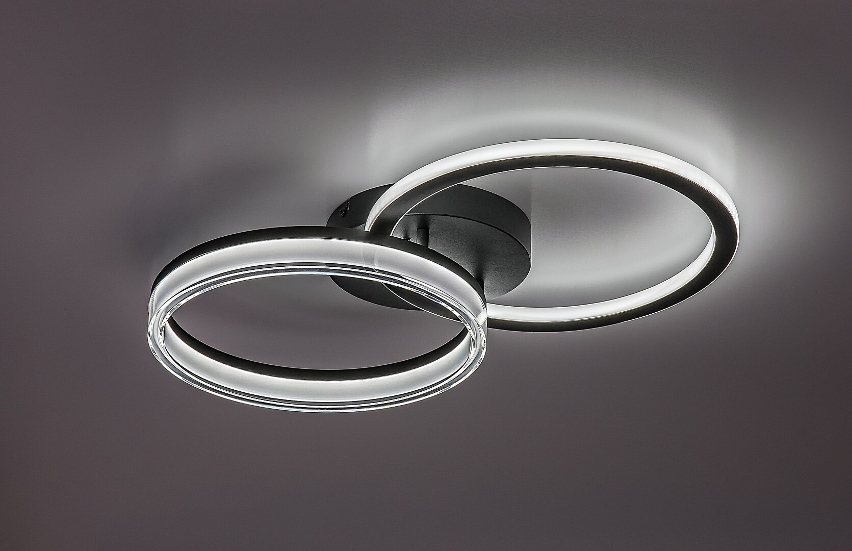 Plafoniera Rabalux Seraphiel LED 38W 3100lm 3000-6500 metal black stil modern 230V, 50Hz IP20 71479 [4]