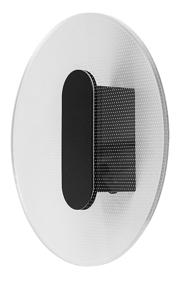 Aplica Rabalux Norael LED 6W 580lm 3000 metal mat black stil contemporan 230V, 50Hz IP20 71484 [1]