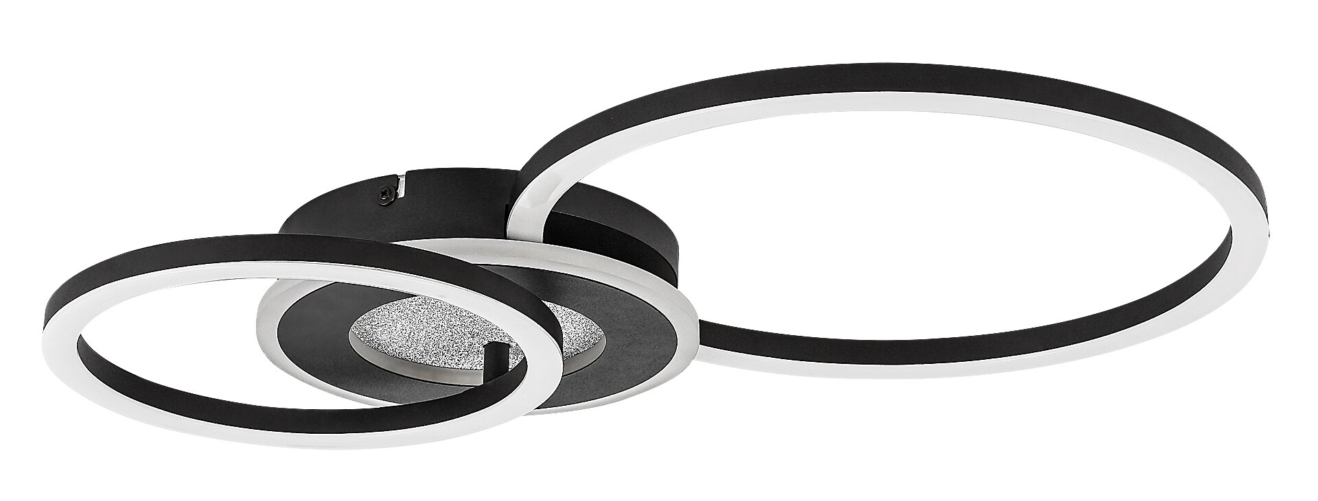 Plafoniera Rabalux Lureo LED 24W 1580lm 3000-6500 metal mat black stil modern 230V, 50Hz IP20 71485 [1]