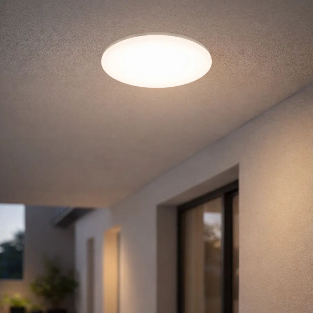 Plafoniera baie Rabalux Lucas2 LED 18W 1450lm 4000 metal white stil tehnic 230V, 50Hz IP44 71505 [6]