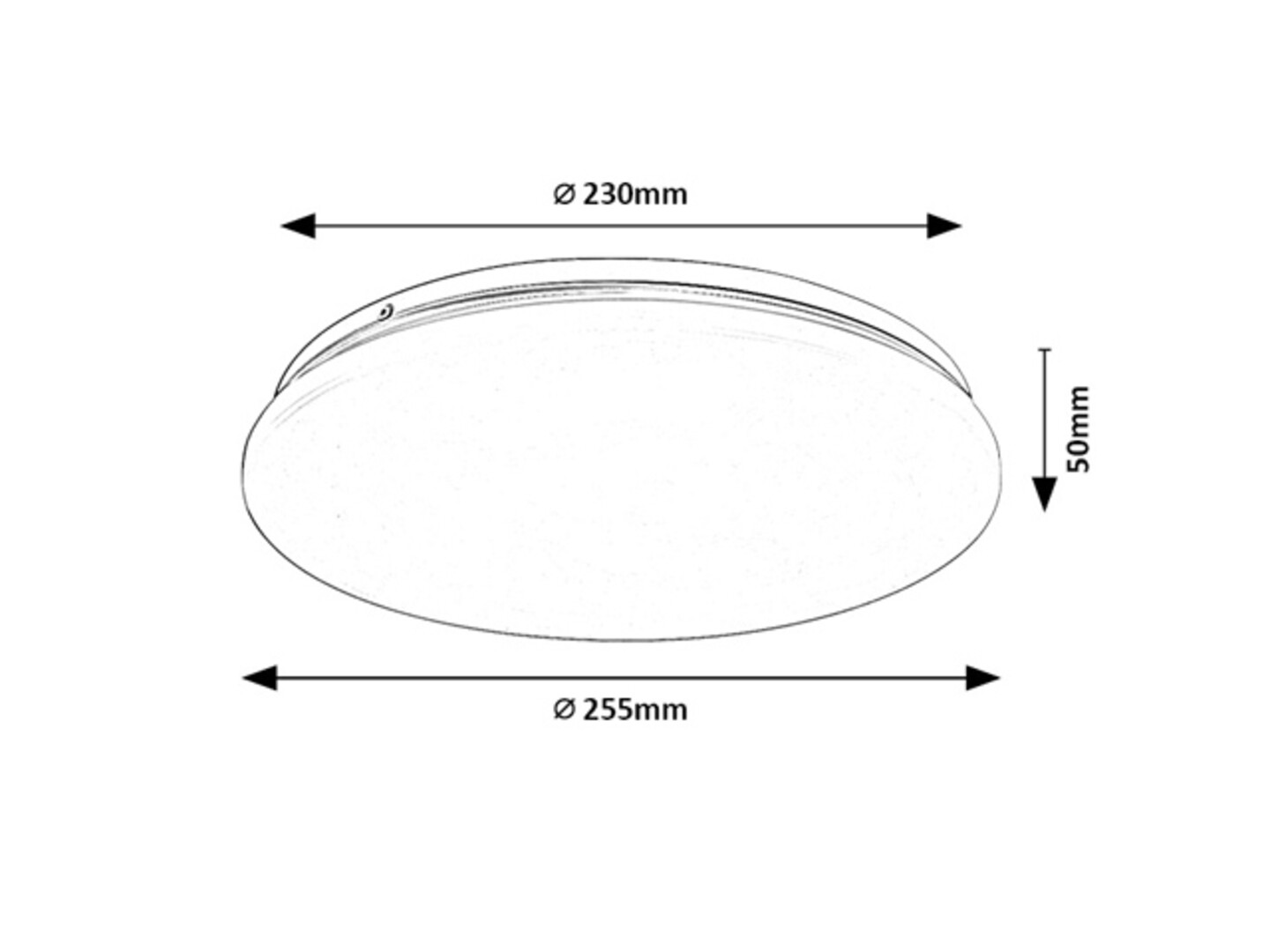 Plafoniera baie Rabalux Lucas2 LED 12W 1150lm 4000 metal white stil tehnic 230V, 50Hz IP44 71510 [2]