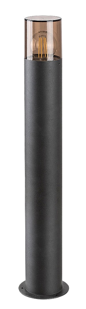 ILUMINAT - Stalp exterior Rabalux Teplice E27    aluminiu mat black stil modern 230V, 50Hz IP44 7159