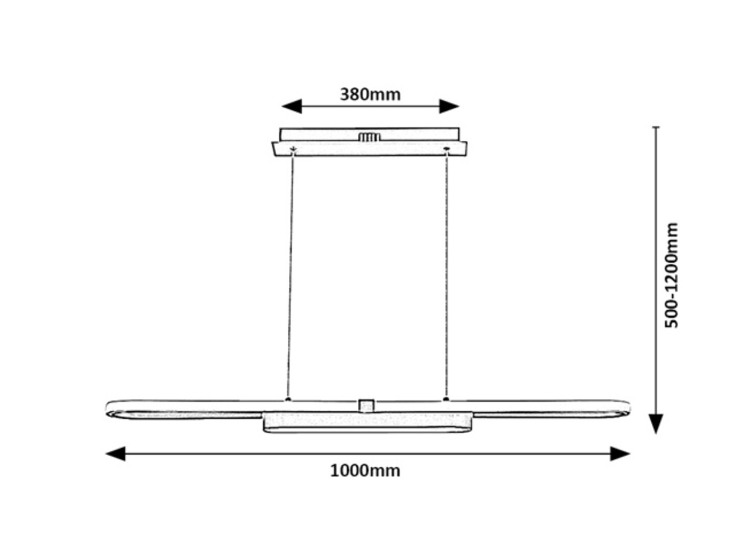 Lustra Rabalux Contessa LED 48W 2900lm 4000 metal chrome stil modern 230V, 50Hz IP20 72031 [4]