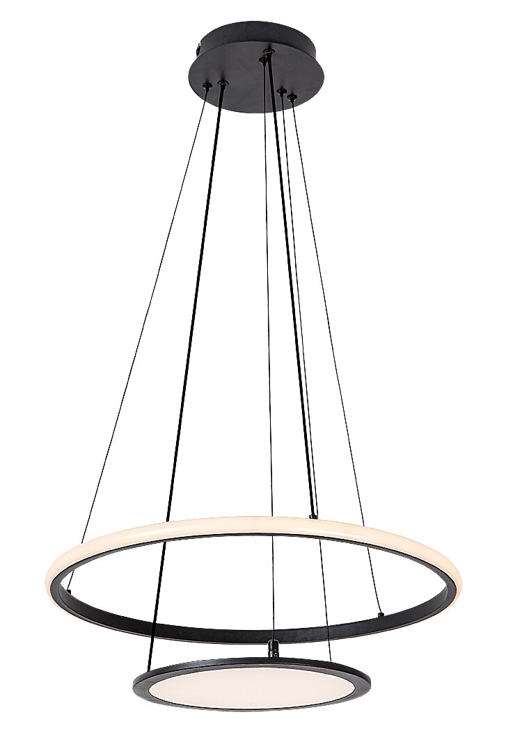 ILUMINAT - Lustra Rabalux Jasero LED 42W 2260lm 3000-6500 metal black stil modern 230V, 50Hz IP20 72040